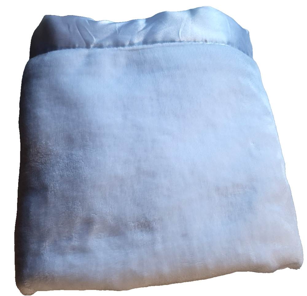 Terry Town Baby White 28” X 39” Soft Security Blanket Lovey 100% Micro-Fiber '12